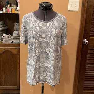 Free People Tourist Tee Snake XS